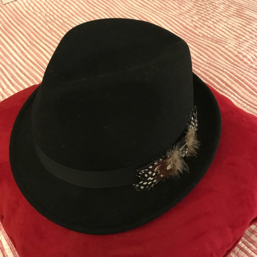 John Callanan black wool hat